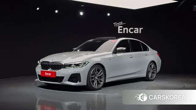 BMW 3 Series (G20) 2019 Серебристо-серый из Кореи