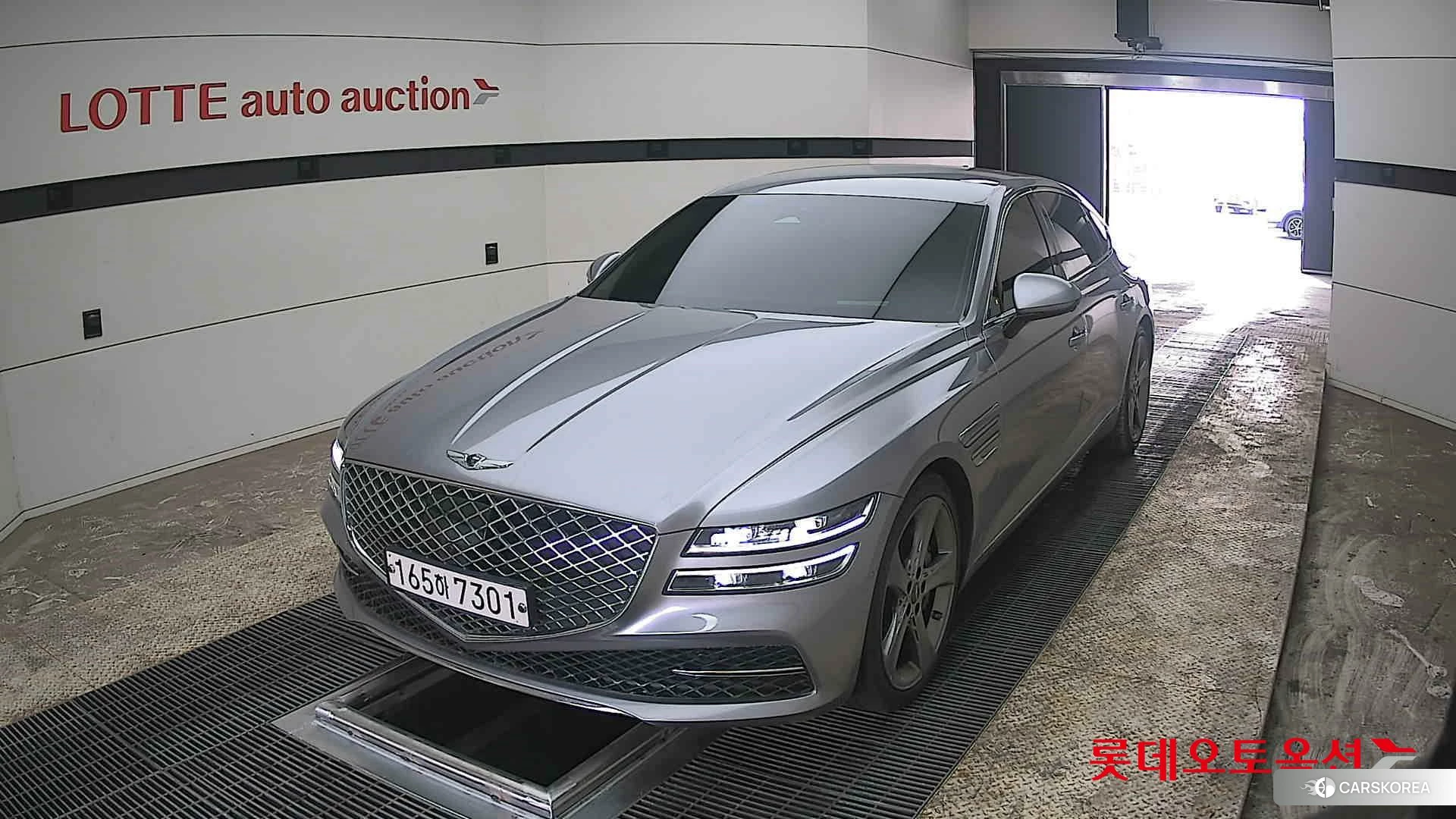 Hyundai G80 2022 Saville Silver из Кореи