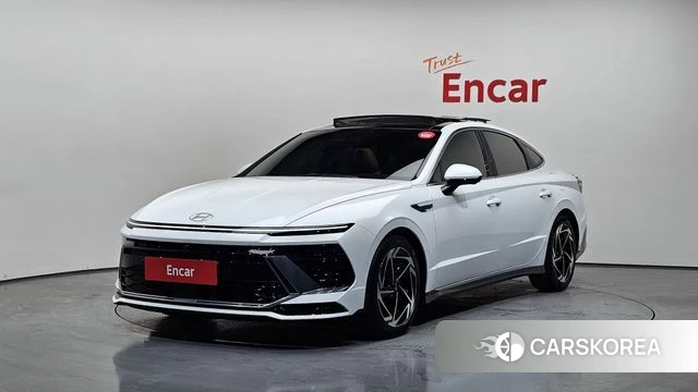 Hyundai Sonata D Edge (DN8) 2023 Белый из Кореи