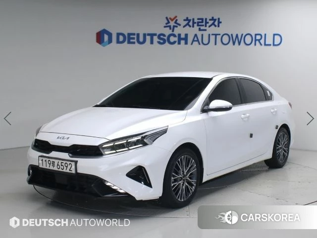 Kia The New K3 2nd generation 2023 Белый из Кореи