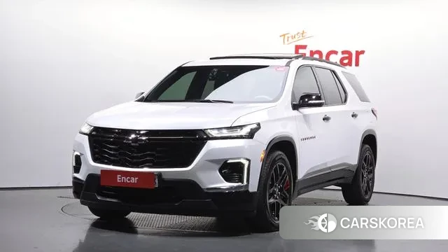 Chevrolet (GM Daewoo) Traverse 2023 Белый из Кореи