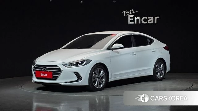 Hyundai Avante AD 2018 Белый из Кореи