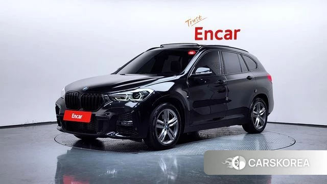 BMW X1 (F48) 2022 Черный из Кореи