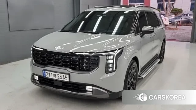 Kia The New Carnival 4th Generation 2024 Серебристо-серый из Кореи