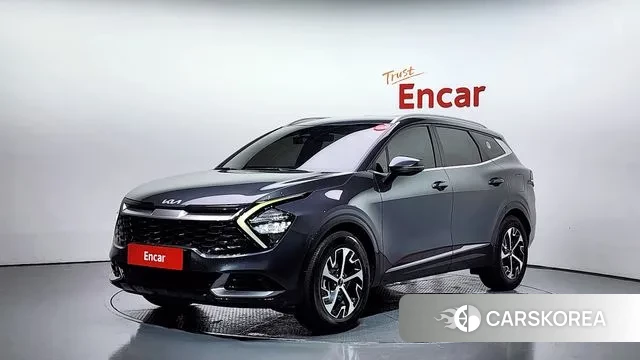 Kia Sportage 5th Generation Hybrid 2023 Серый из Кореи