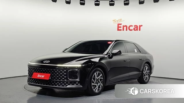 Hyundai Grandeur Hybrid (GN7) 2023 Черный из Кореи