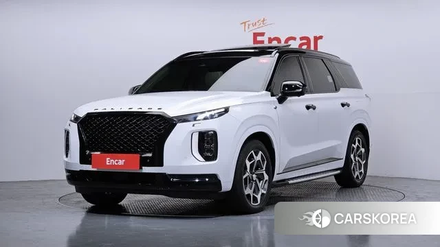 Hyundai Palisade 2021 Белый из Кореи