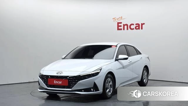 Hyundai Avante (CN7) 2020 Белый из Кореи