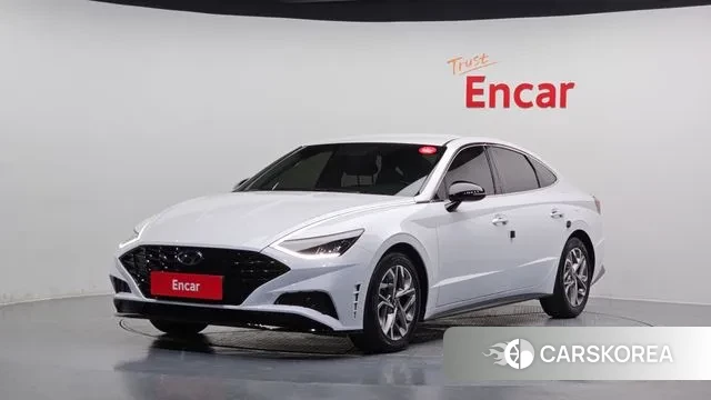 Hyundai Sonata (DN8) 2021 Белый из Кореи