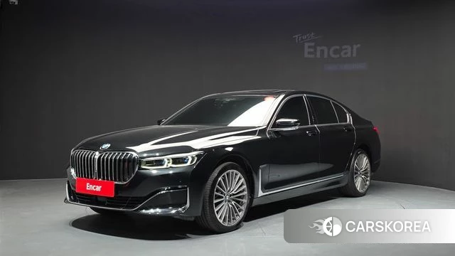 BMW 7 Series (G11) 2021 Черный из Кореи