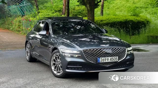 Genesis G80 (RG3) 2021 Серый из Кореи