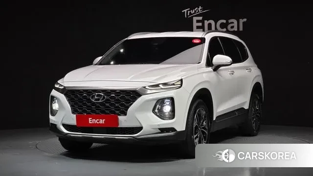 Hyundai Santa Fe TM 2018 Белый из Кореи