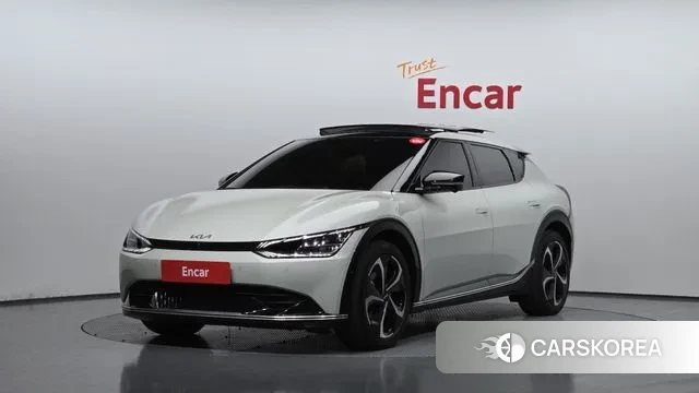 Kia EV6 2023 Серебристо-серый из Кореи