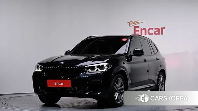 BMW X3 (G01) 2021 Черный из Кореи