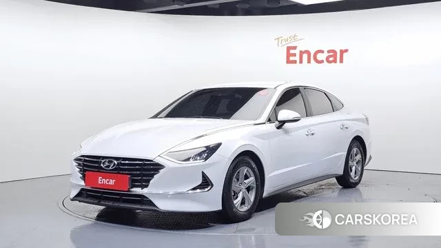 Hyundai Sonata (DN8) 2019 Белый из Кореи