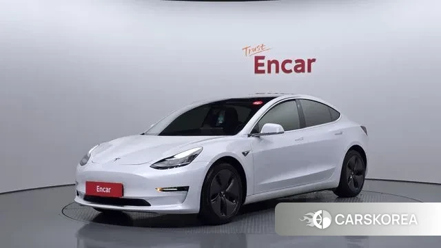 Tesla Model 3 2020 Белый из Кореи