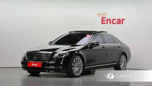 Mercedes-Benz S-Class W222 2019 Черный из Кореи