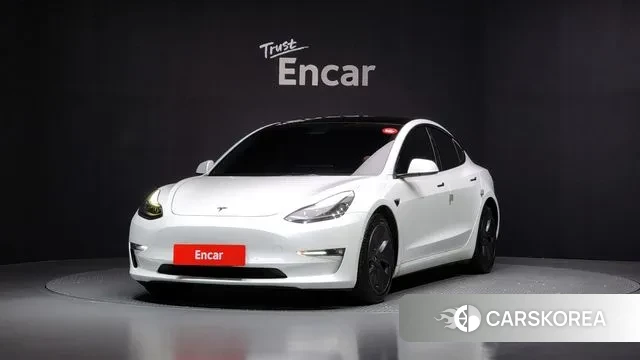 Tesla Model 3 2022 Белый из Кореи