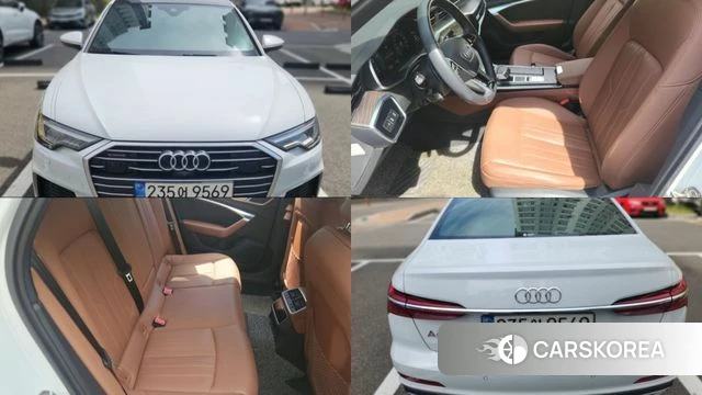 Audi A6 (C8) 2021 Белый из Кореи