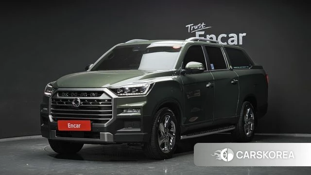 Ssangyong The New Rexton Sports Cannes 2024 Зеленый из Кореи