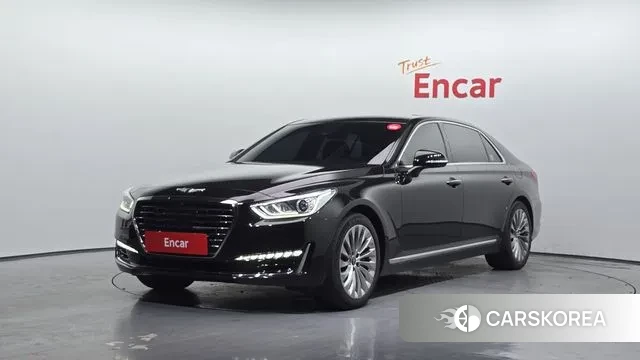 Genesis EQ900 2018 Черный из Кореи