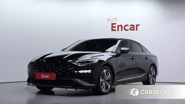Kia K8 2021 Черный из Кореи