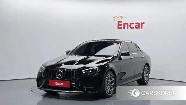 Mercedes-Benz E-Class W213 2022 Черный из Кореи