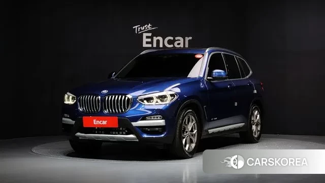 BMW X3 (G01) 2018 Синий из Кореи