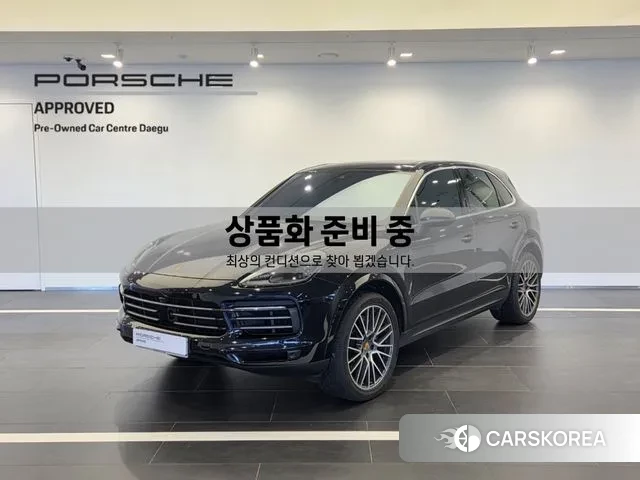 Porsche Cayenne (PO536) 2022 Синий из Кореи