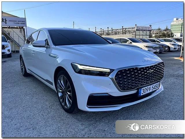 Kia The New K9 2nd generation 2021 Белый из Кореи