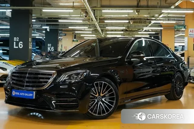 Mercedes-Benz S-Class W222 2019 Черный из Кореи