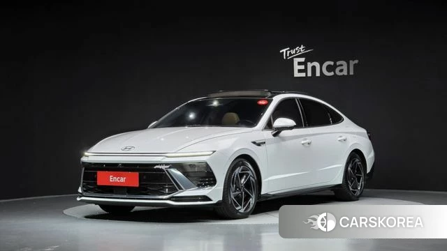 Hyundai Sonata D Edge (DN8) 2023 Белый из Кореи