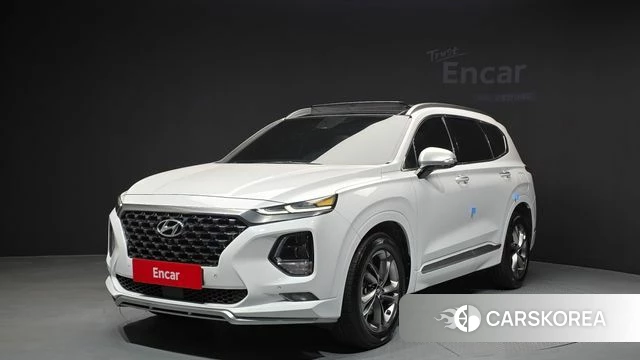 Hyundai Santa Fe TM 2018 Белый из Кореи