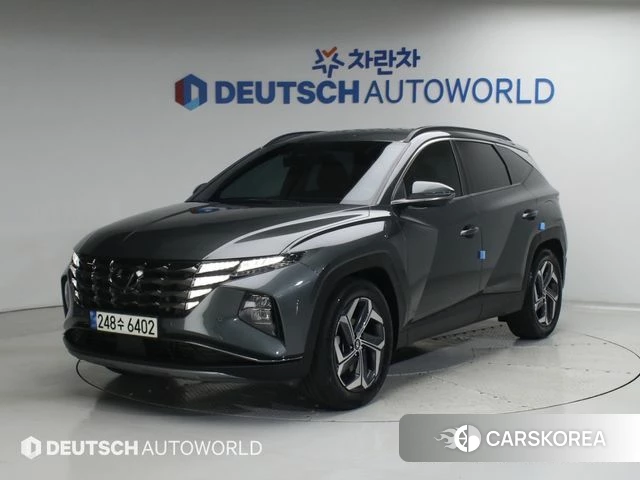 Hyundai Tucson (NX4) 2021 Серый из Кореи