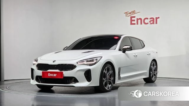 Kia Stinger 2019 Белый из Кореи