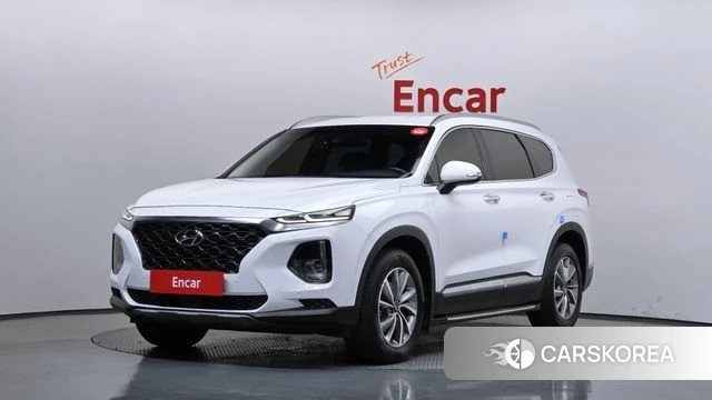 Hyundai Santa Fe TM 2020 Белый из Кореи