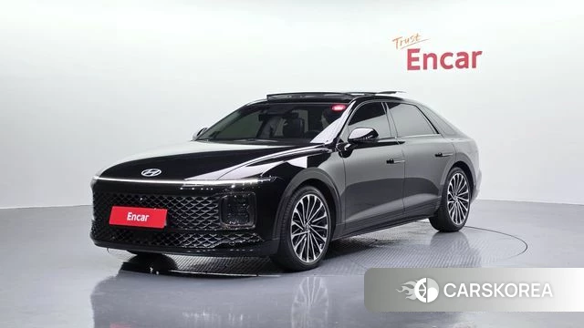 Hyundai Grandeur (GN7) 2023 Черный из Кореи