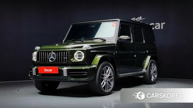 Mercedes-Benz G-Class W463b 2023 Темно-зеленый из Кореи