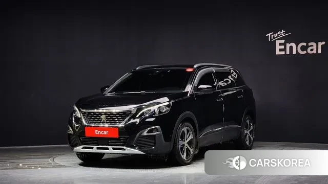 Peugeot 5008 second generation 2018 Черный из Кореи