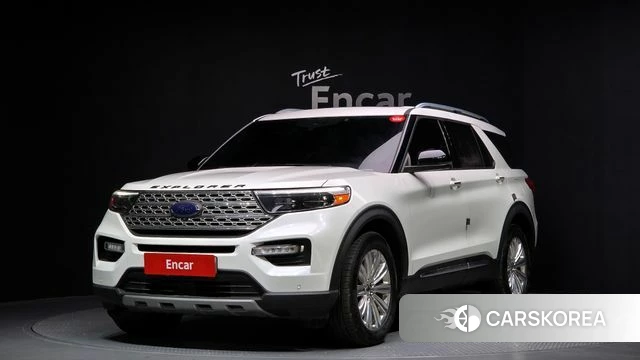 Ford Explorer 6th Generation 2020 Белый из Кореи