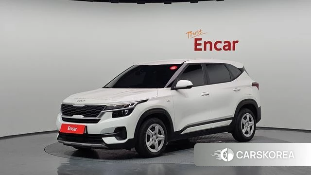 Kia Seltos 2022 Белый из Кореи