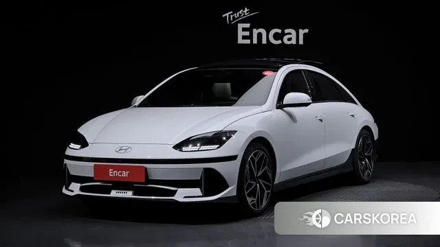 Hyundai Ionic 6 2022 Белый из Кореи