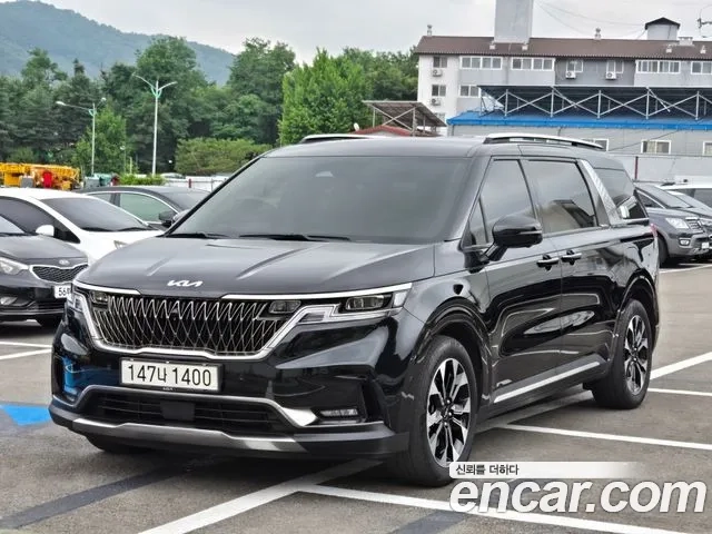 Kia Carnival 4th generation 2023 Черный из Кореи