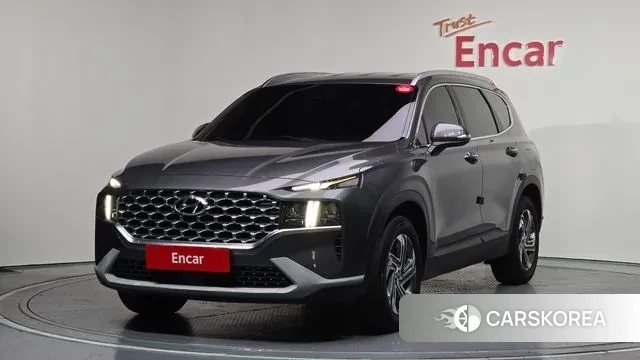 Hyundai The New Santa Fe 2020 Серый из Кореи