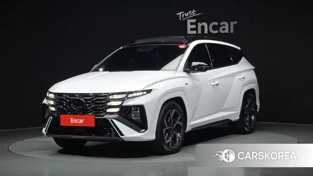 Hyundai The New Tucson Hybrid (NX4) 2024 Белый из Кореи