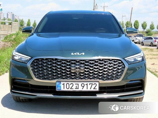 Kia The New K9 2nd generation 2022 Темно-зеленый из Кореи