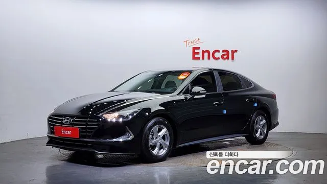 Hyundai Sonata (DN8) 2021 Черный из Кореи