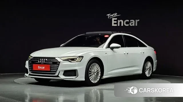 Audi A6 (C8) 2020 Белый из Кореи