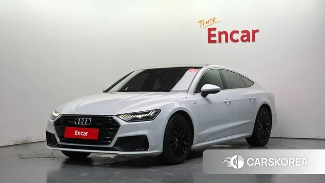 Audi A7 (4K) 2020 Белый из Кореи