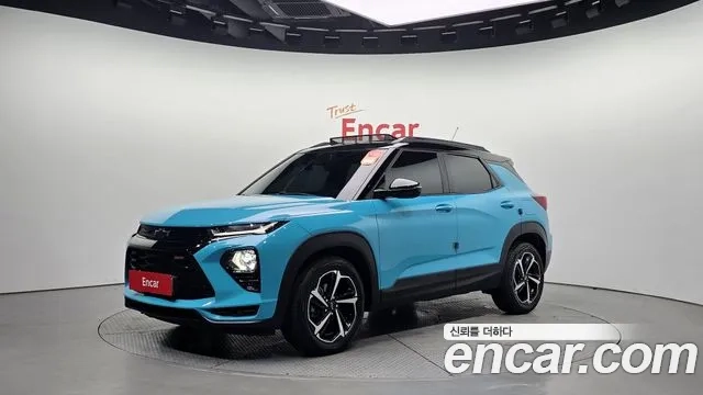 Chevrolet (GM Daewoo) Trailblazer 2021 Синий из Кореи